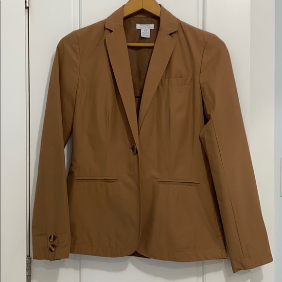 Camel color blazer. - Picture 1 of 2